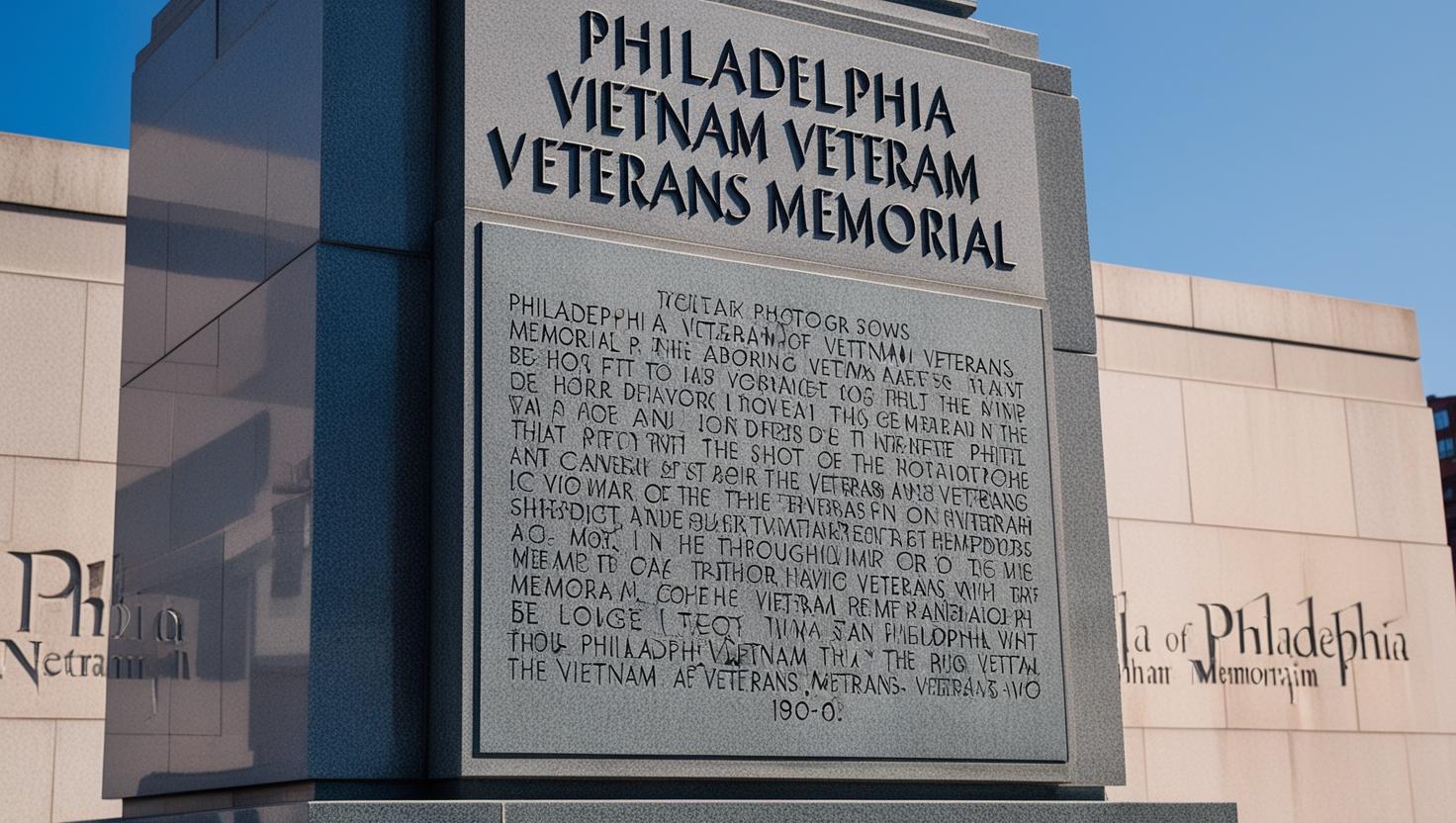 Philadelphia Vietnam Veterans Memorial
